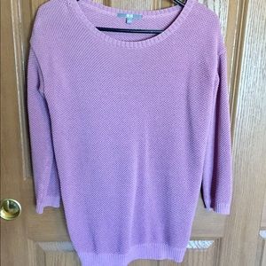 Light pink knit sweater